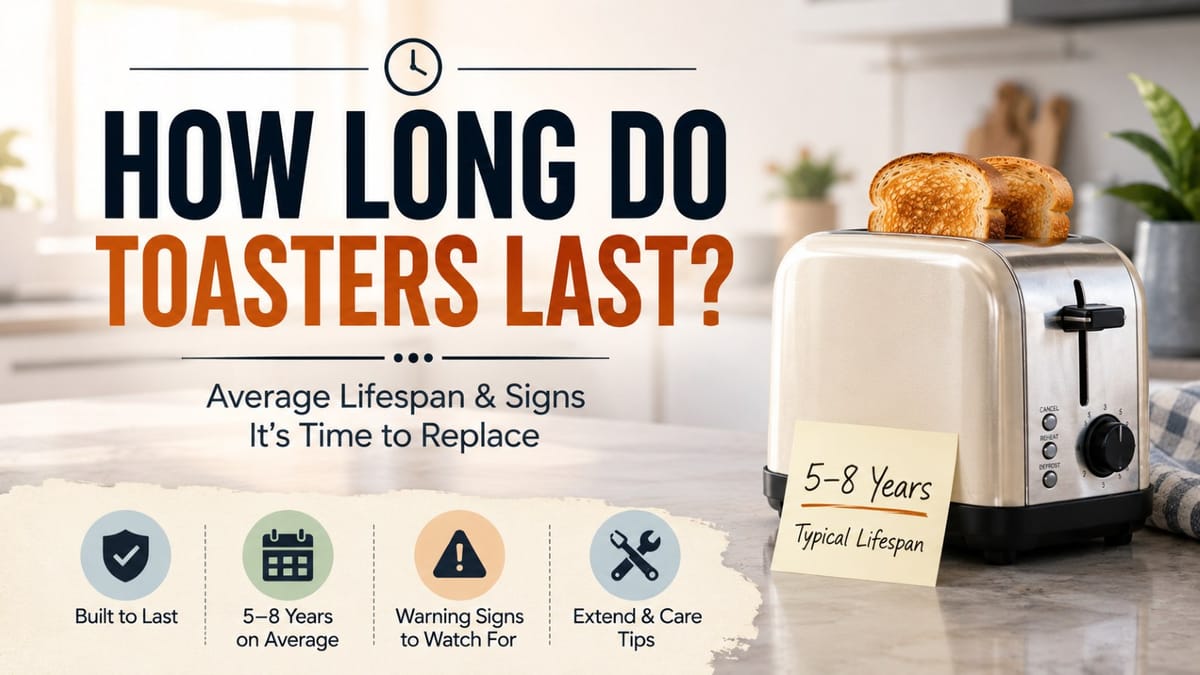 How Long Do Toasters Last?