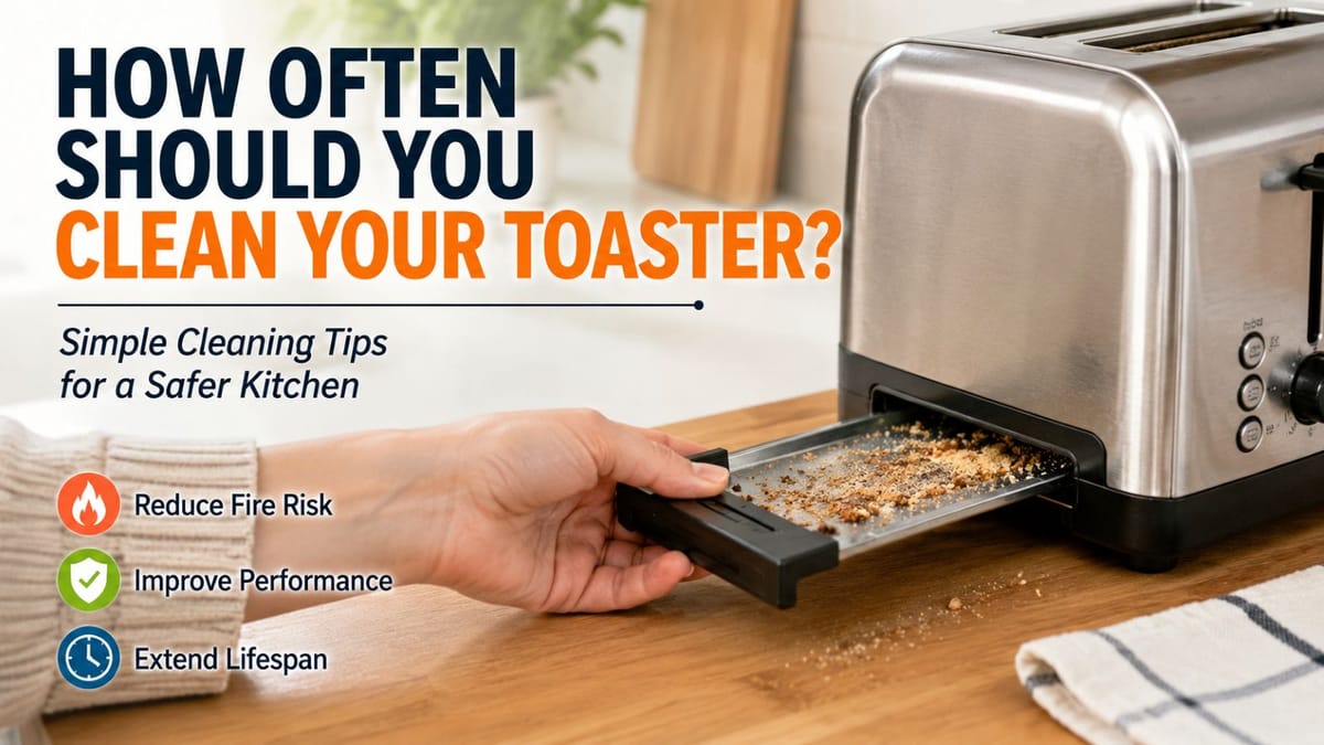 How Often Should You Clean Your Toaster?