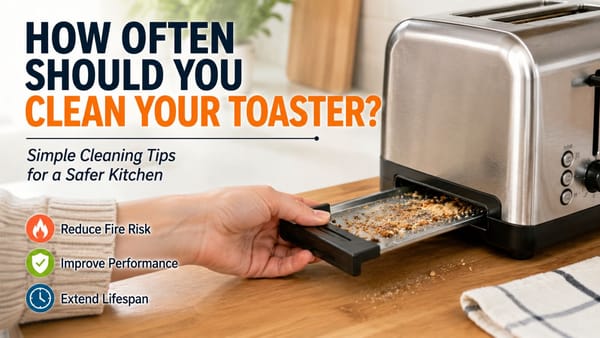 How Often Should You Clean Your Toaster?